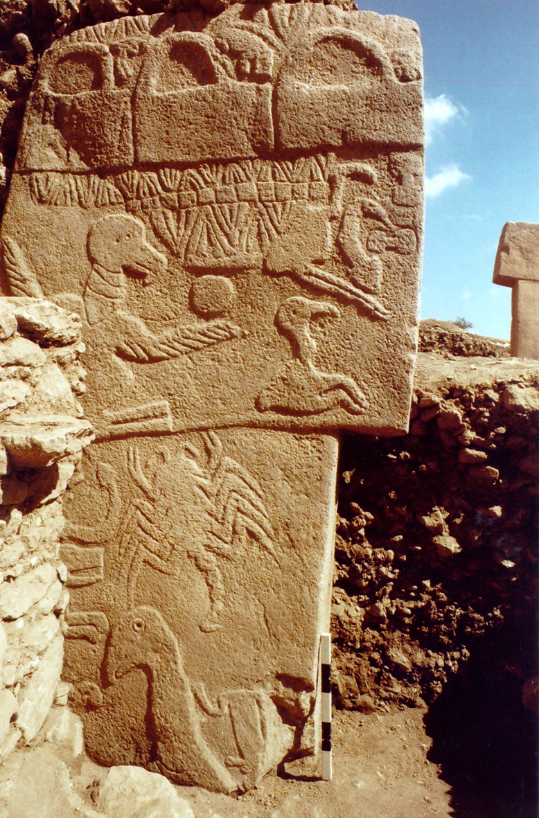 Göbekli Tepe Pillar 43, known as the Vulture Stone