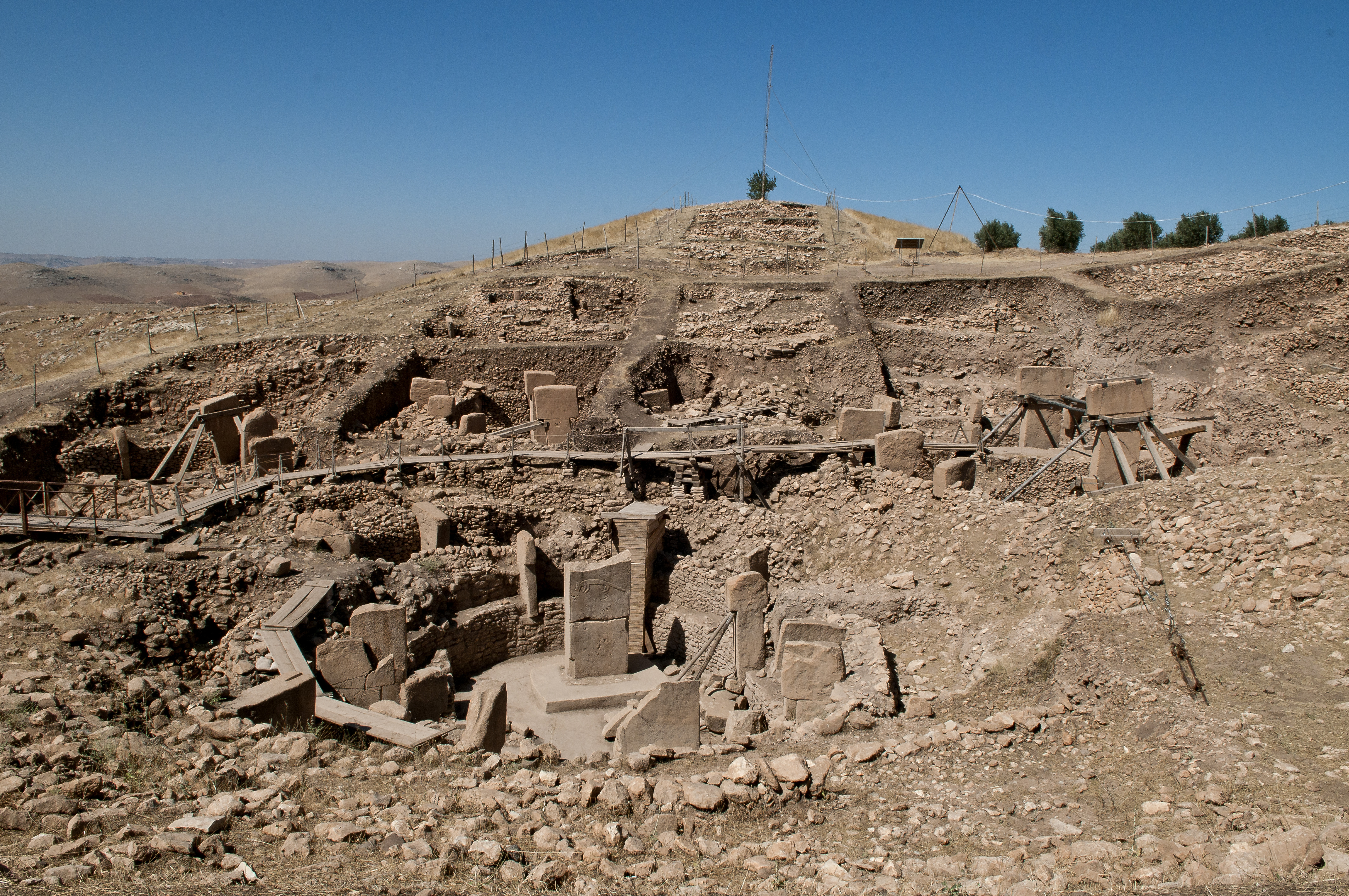 Göbekli Tepe archaeological site in Urfa